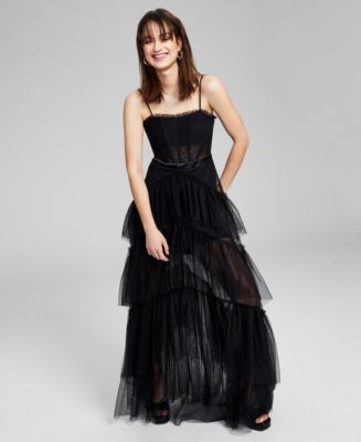 Macys junior 2025 dresses black