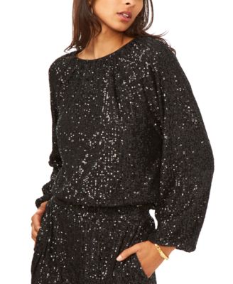 vince camuto sequin top