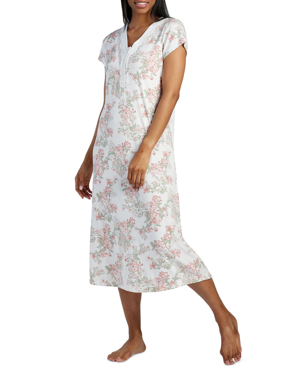 MISS ELAINE Nightgowns for Women ModeSens