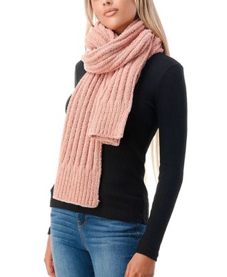 Women's Ultra Soft Ribbed Solid Scarf