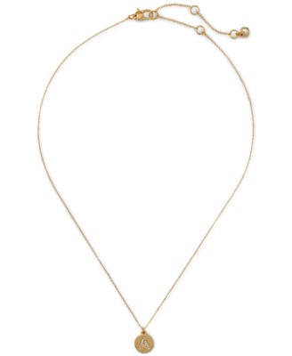 kate spade initial necklace macys