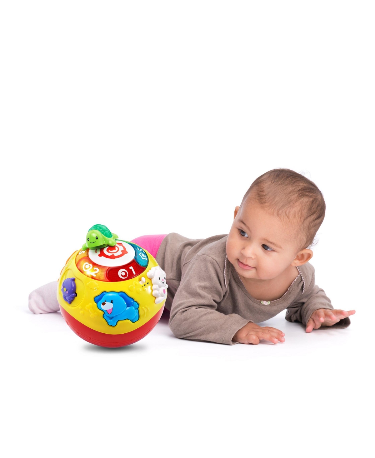 Vtech Wiggle & Crawl Ball In Multi Color