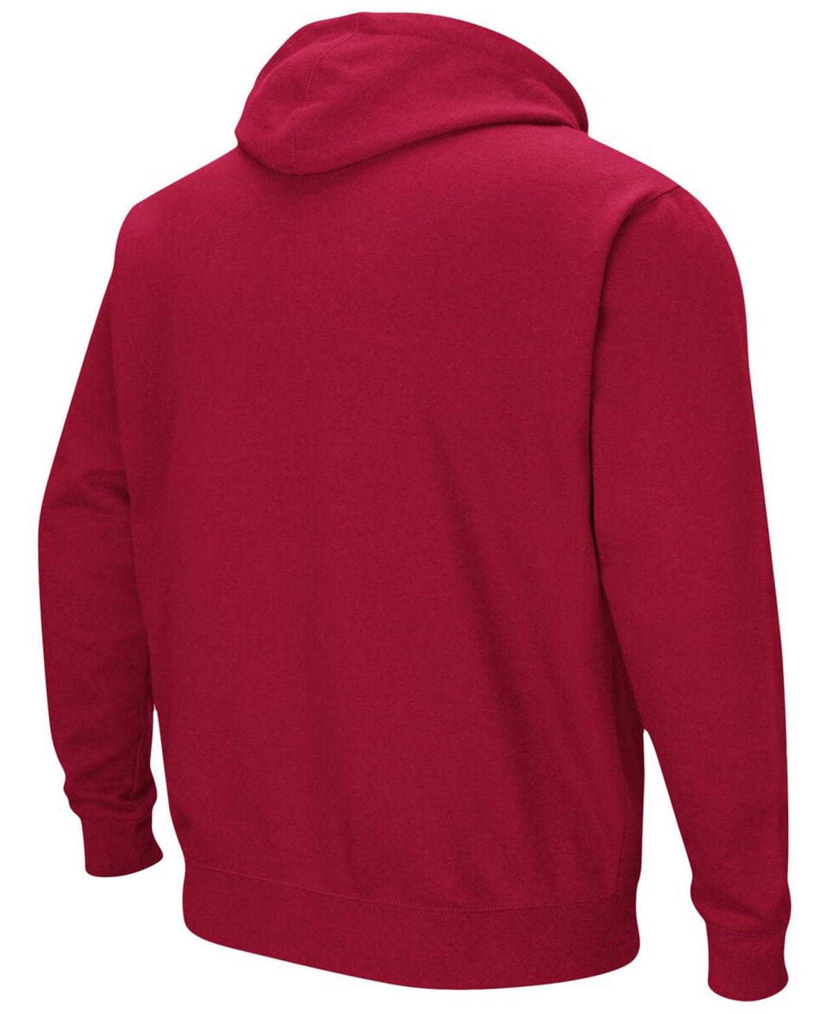 Colosseum Men's Charcoal Stanford Cardinal Arch Logo 3.0 Pullover Hoodie In Charcoal