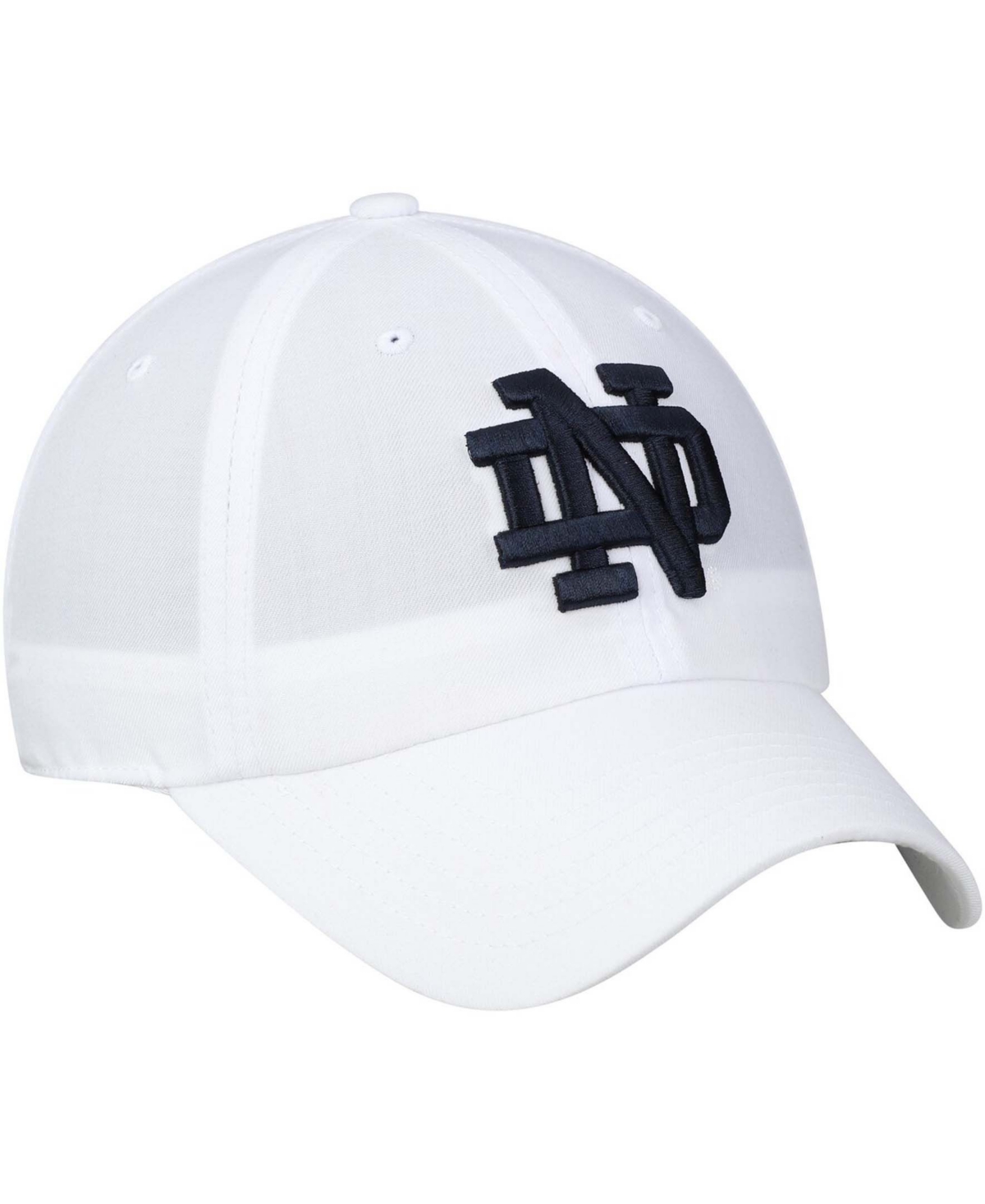 Men'sNotre Dame Fighting Irish Staple Adjustable Hat - White
