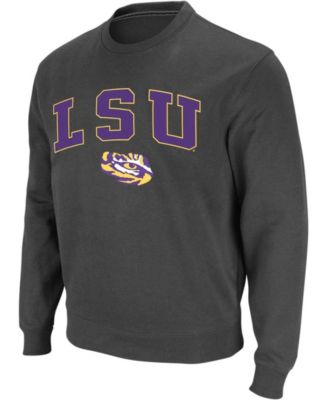 Charcoal LSU Tigers Arch Logo 