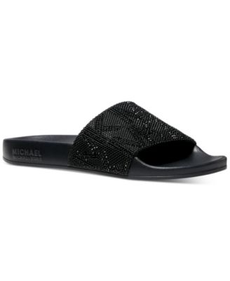 michael kors diamond slides