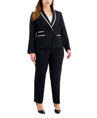 macys pant suits plus size