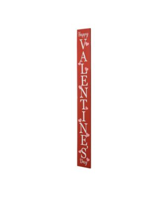 60" Happy Valentine's Day Porch Sign