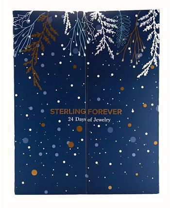 Sterling Forever 24 Days of Jewelry Advent Calendar Earrings Set