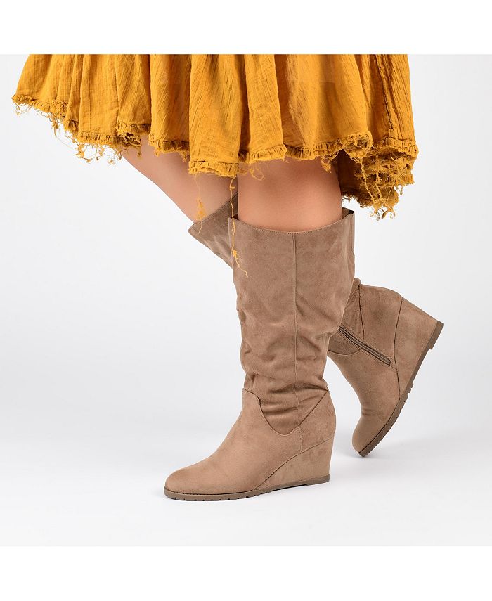 Journee Collection Women's Extra Wide Calf Parker Boot & Reviews