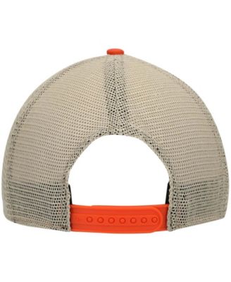Men's Orange Clemson Tigers Trawler Trucker Snapback Hat