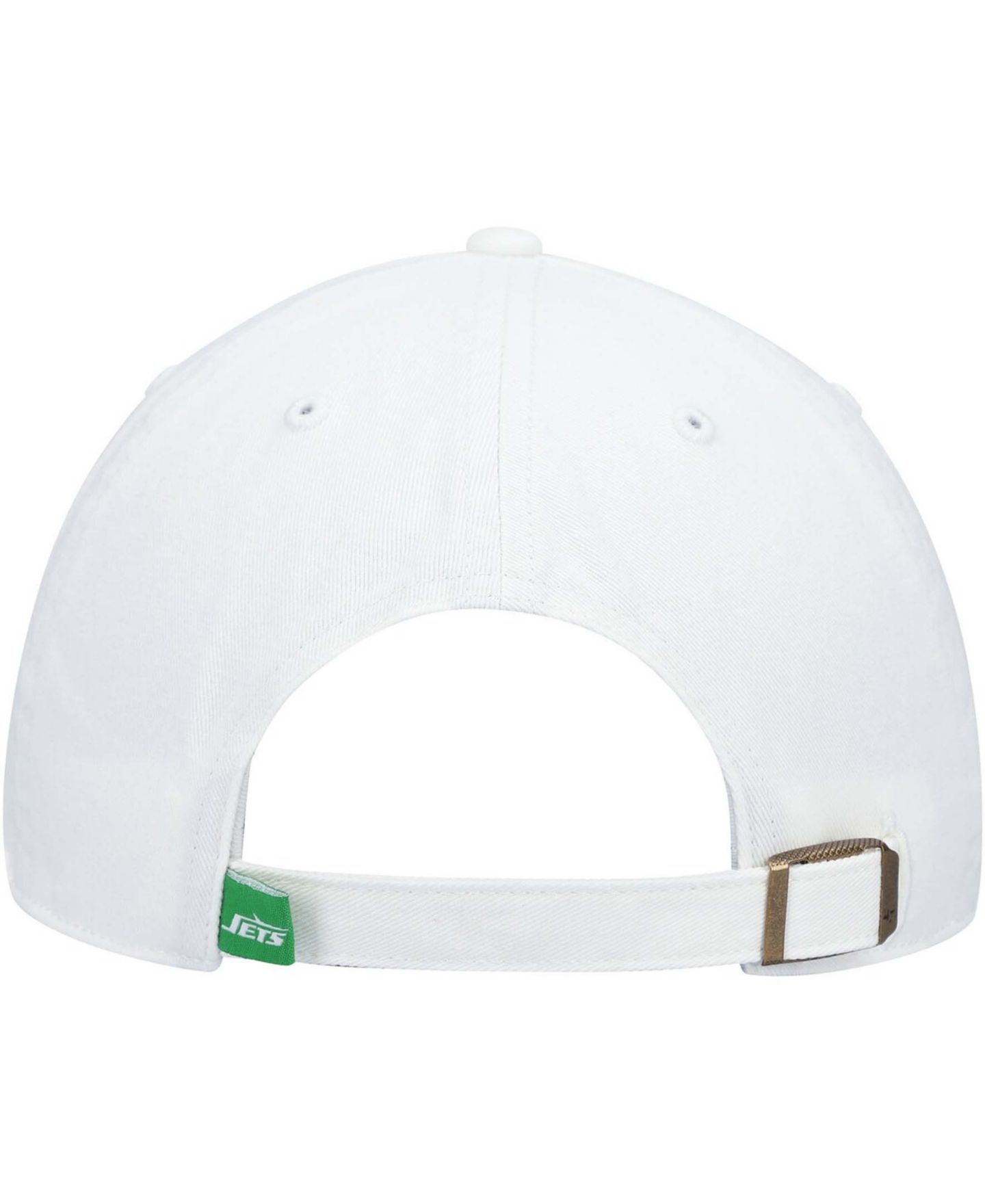 Мужская кепка '47 Brand White New York Jets Clean Up Legacy Adjustable Hat — фото 5