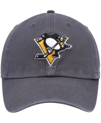 Men's Charcoal Pittsburgh Penguins Clean Up Adjustable Hat