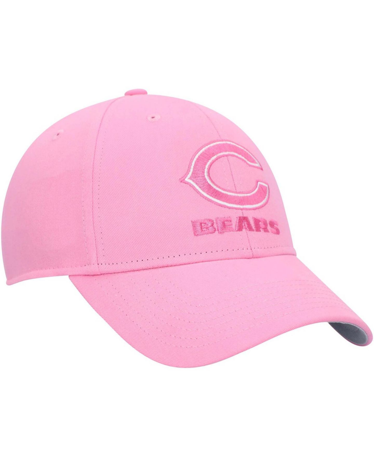 Кепка '47 Brand Pink Chicago Bears Rose MVP Adjustable Hat для девочек — фото 4