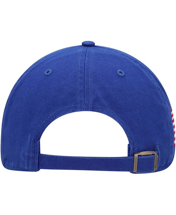 '47 Brand Men's Royal Texas Rangers Heritage Clean Up Adjustable Hat ...
