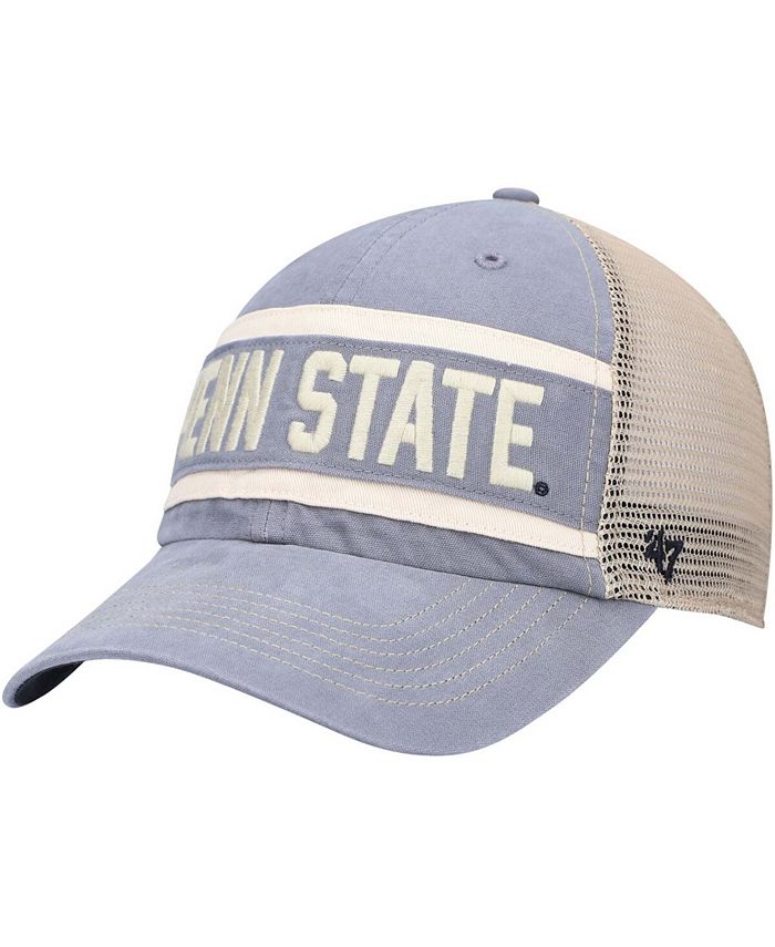 47 Brand Men's Navy Penn State Nittany Lions Juncture Clean Up Trucker  Snapback Hat - Macy's