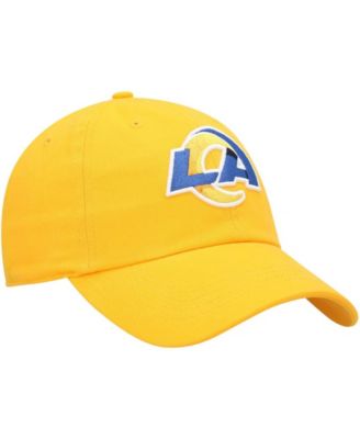 Women's Gold-Tone Los Angeles Rams Miata Clean Up Secondary Logo Adjustable Hat