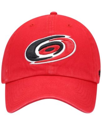 Men's Red Carolina Hurricanes Team Clean Up Adjustable Hat