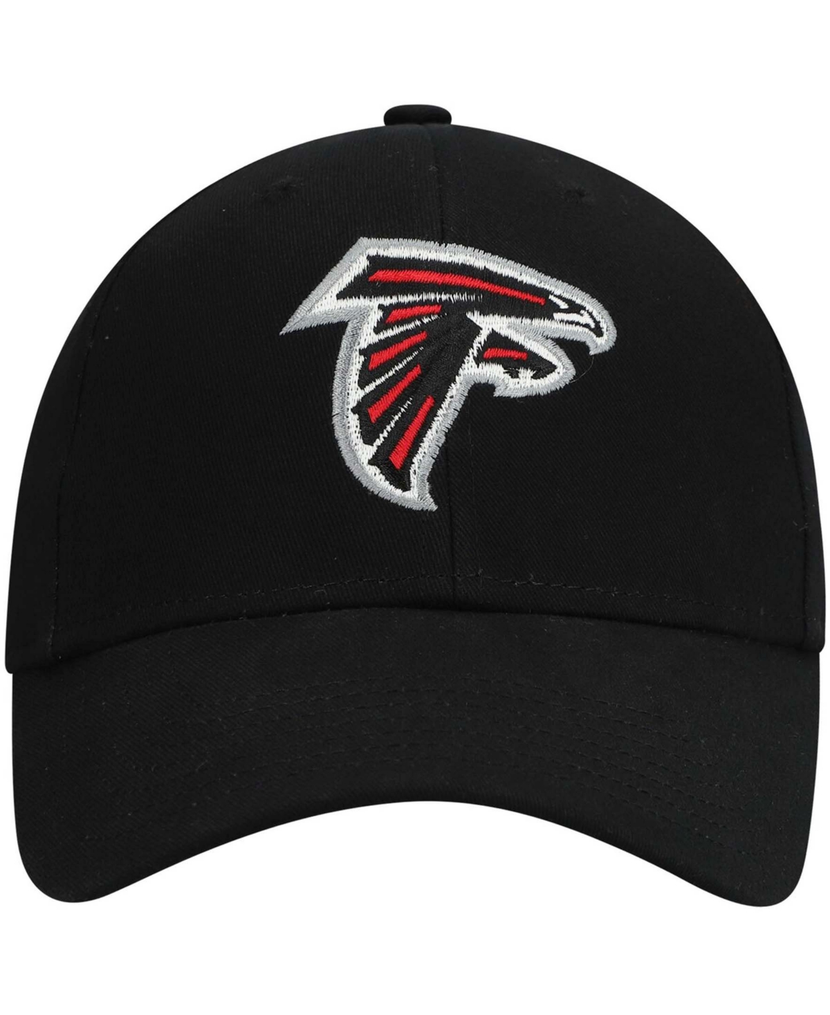 47 Brand Boys Black Atlanta Falcons Basic Mvp Adjustable Hat In Black