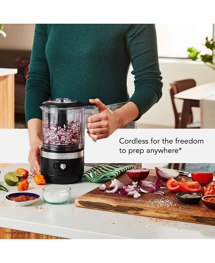 KitchenAid KFCB519 Cordless 5Cup Food Chopper Macy's