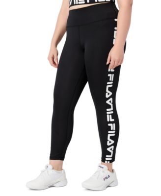 plus size fila tights