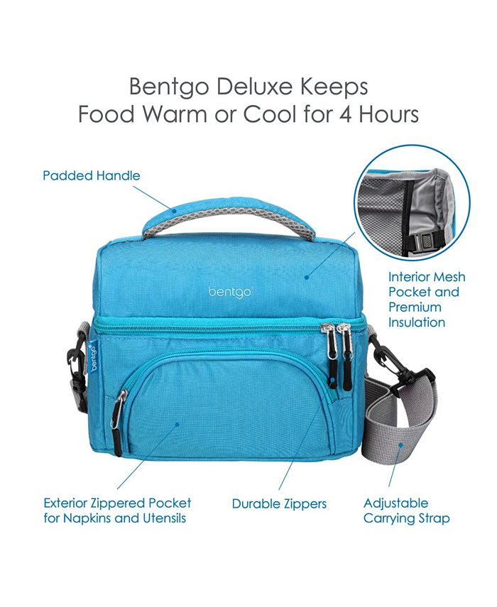 BENTGO Deluxe Lunch Bag - Blue