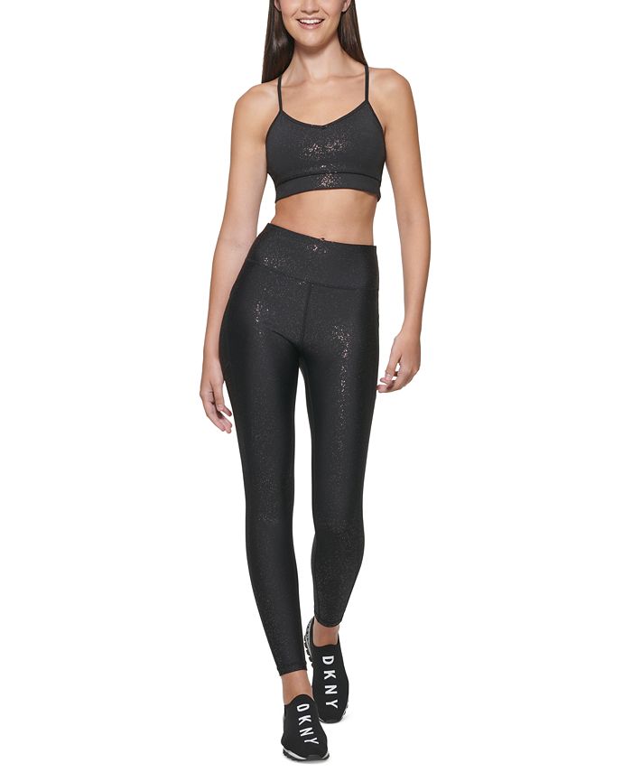 DKNY Sparkle Fitness Tights Macy's