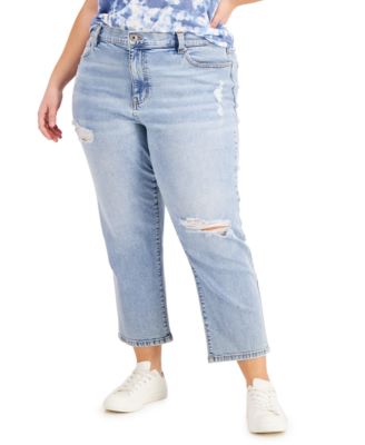 Celebrity Pink Trendy Plus Size Cropped 