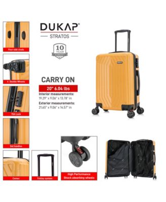 Stratos Lightweight Hardside Spinner Luggage, 20"