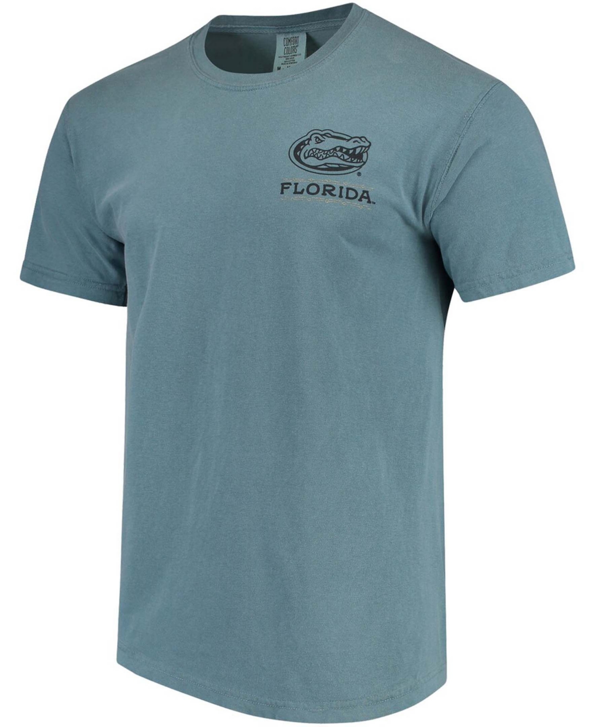 Men'sFlorida Gators State Scenery Comfort Colors T-shirt - Blue