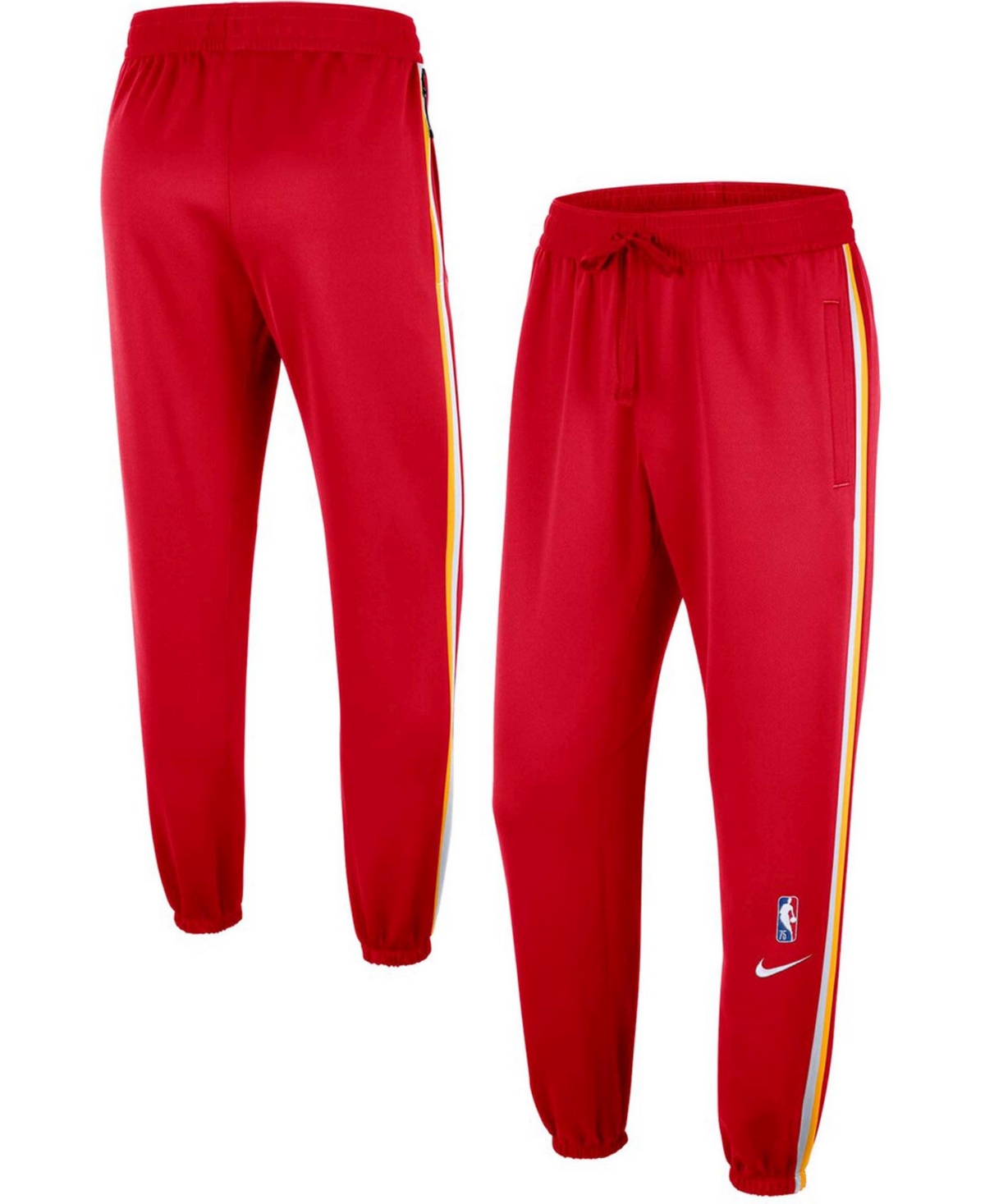 Men's Red Atlanta Hawks 75th Anniversary Showtime On Court Performance Pants