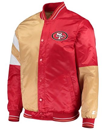 Lids Starter Men's San Francisco 49ers The Challenger Track Jacket - Macy's