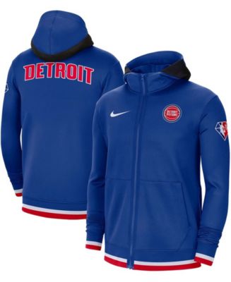 Men's Blue Detroit Pistons 75th Anniversary Performance Showtime