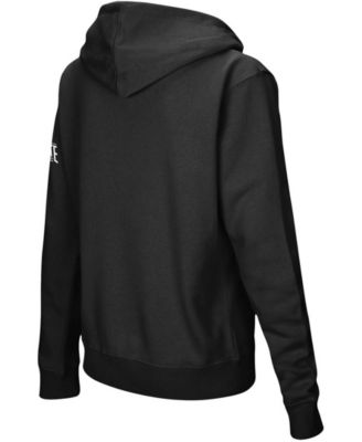 Women's Black Ohio State Buckeyes Arched Name Full-Zip Hoodie