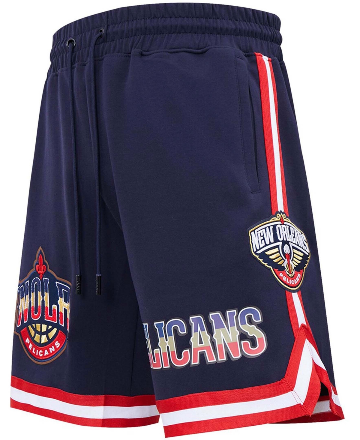 Men'sNew Orleans Pelicans Chenille Shorts - Navy