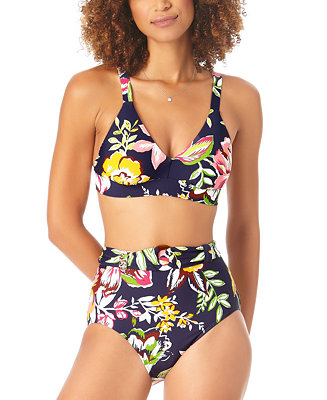 Hawaiian print Floral High Waist Swimsuit