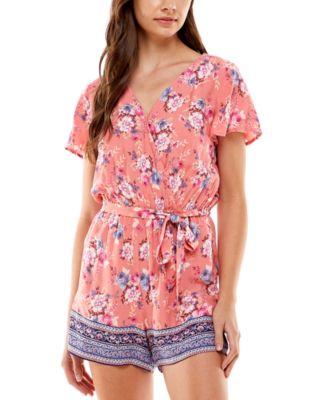 pink rompers for juniors