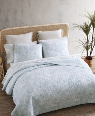 CLOSEOUT! Palmday Cotton Reversible 2 Piece Quilt Set, Twin