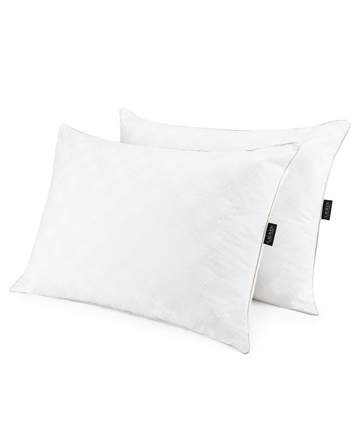 Lauren Ralph Lauren Pearlized 2Pack Pillow, King Macy's