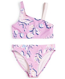 Big Girls 2-Pc. Rippling Rose Bikini Set, Created for Macy's