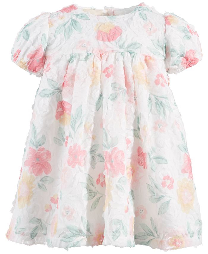 First Impressions Baby Girls Floral-Print Dress, Created for Macy's ...