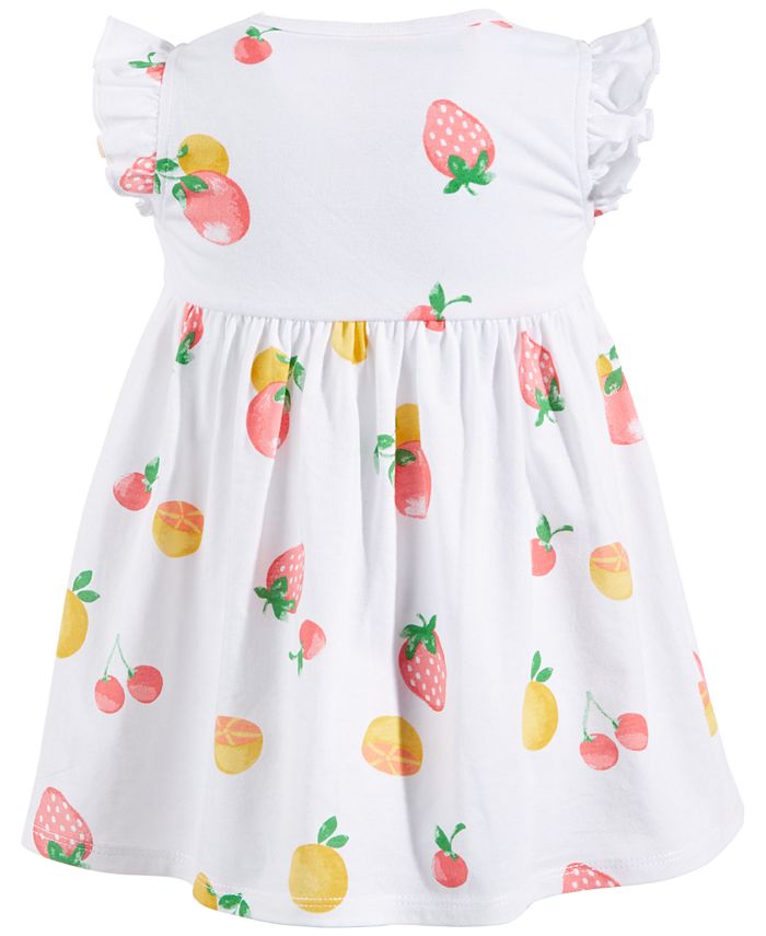 First Impressions Baby Girls Fruit Fun Dress, Created for Macy's - Macy's