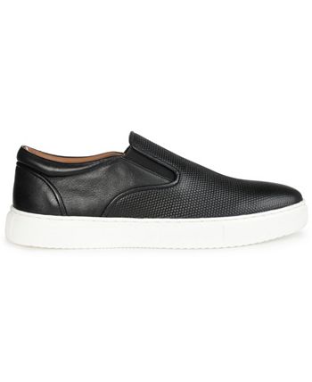Thomas & Vine Men's Conley Slip-On Leather Sneakers - Macy's