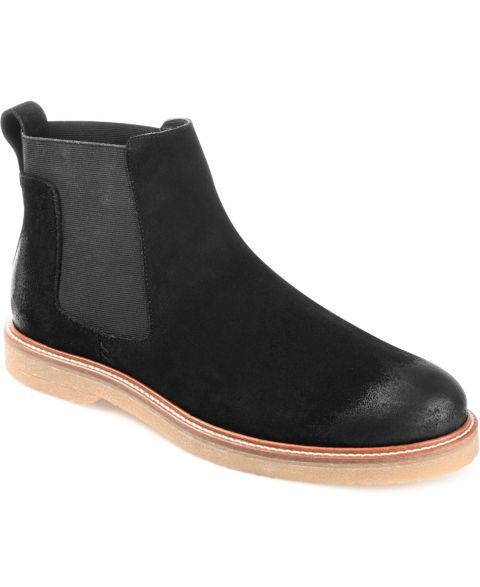 Мужские ботинки Thomas & Vine Cedric Plain Toe Chelsea Boot, цвет: Чёрный