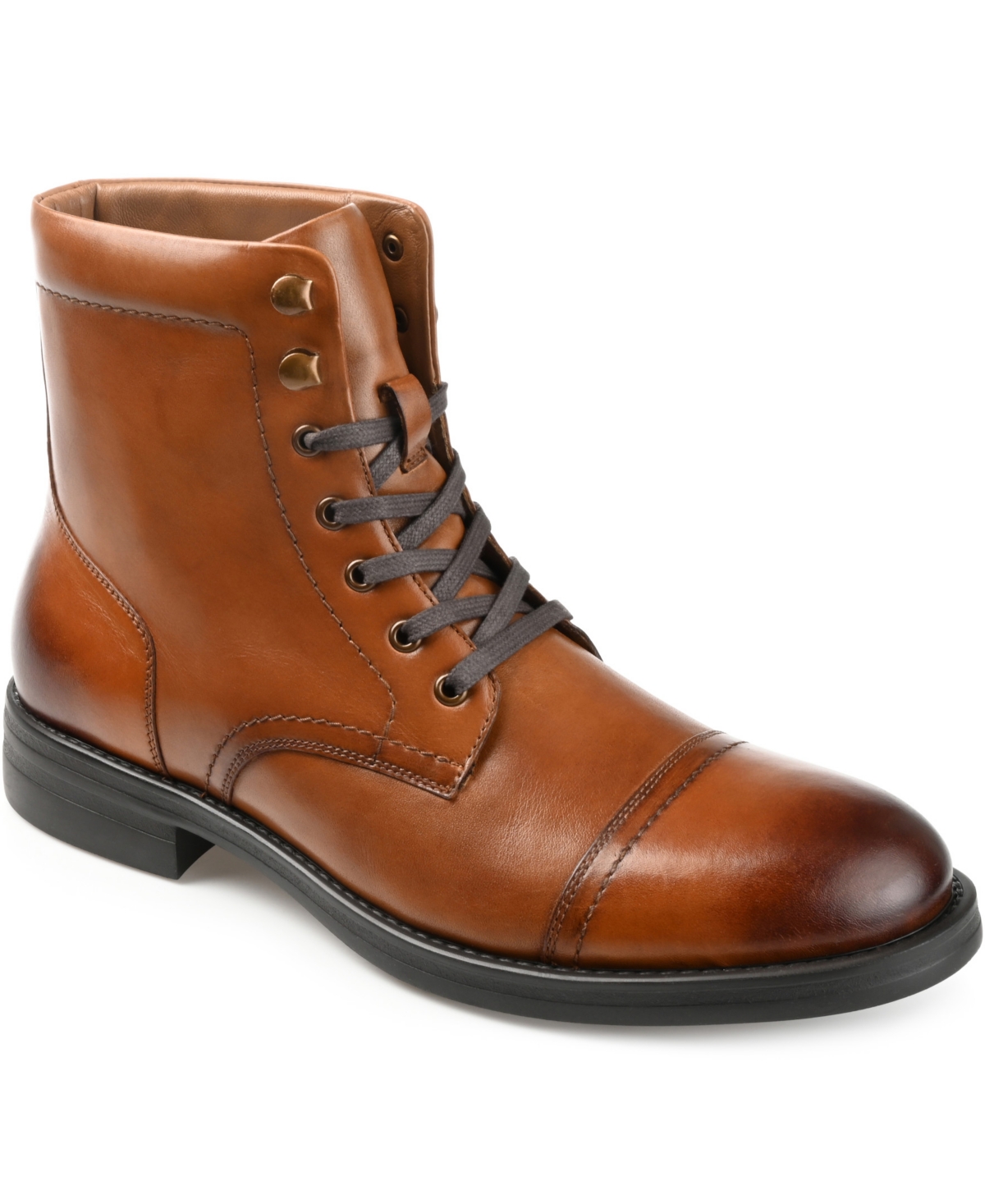 Men's Darko Cap Toe Ankle Boot - Cognac