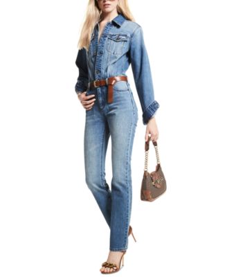 Michael Kors Denim Jumpsuit \u0026 Reviews 