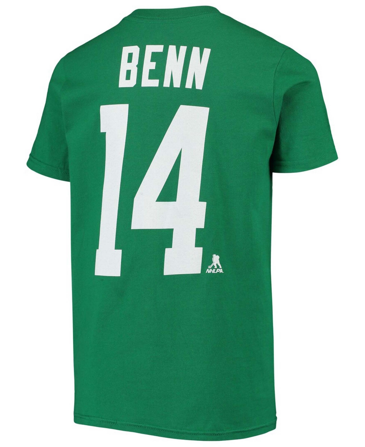 Big Boys and Girls Jamie BennDallas Stars Name and Number T-shirt - Kelly Green