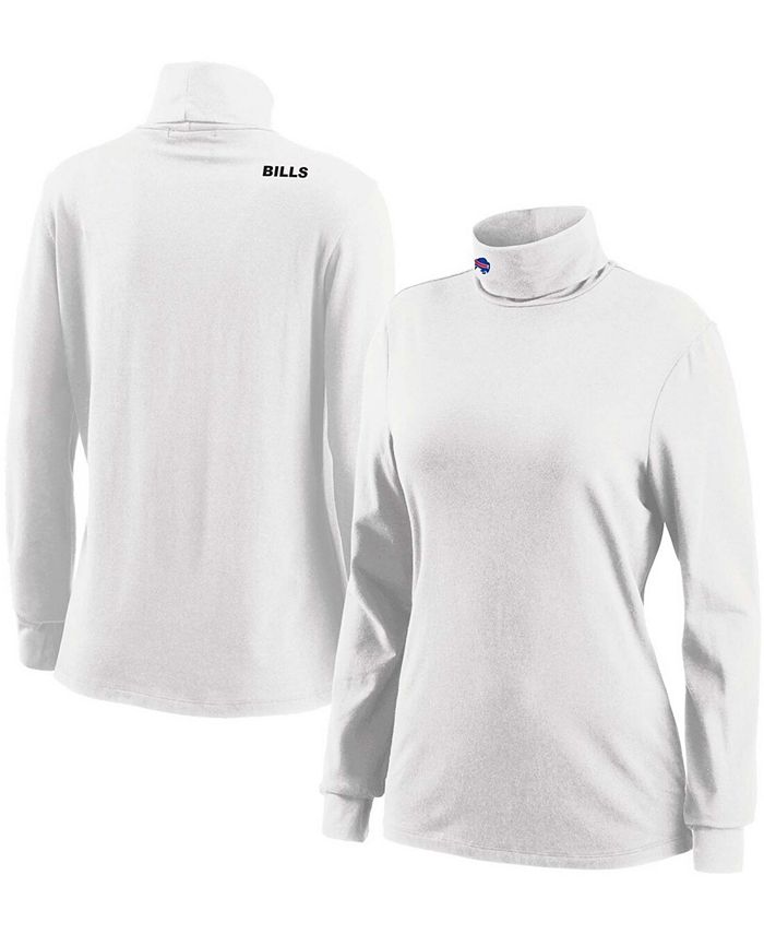 WEAR by Erin Andrews Women s White Buffalo Bills Long Sleeve Tri
