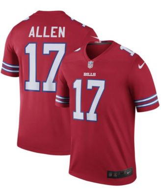 Nike Women's Nike Josh Allen Red Buffalo Bills Color Rush Legend