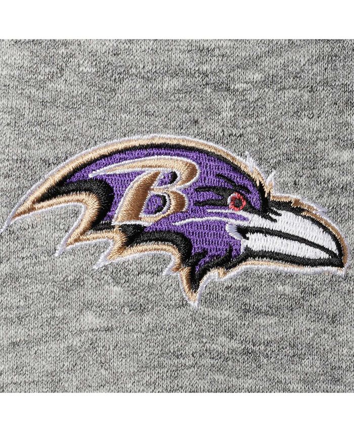 Tommy Hilfiger Men's Heathered Gray Baltimore Ravens Mario Quarter-Zip  Jacket - Macy's